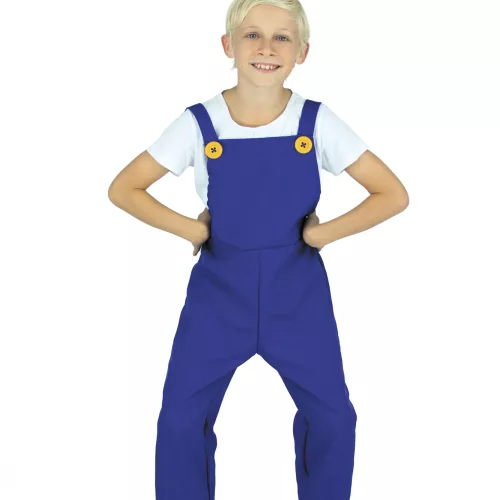 SALOPETTE BLEUE 7/9 ANS