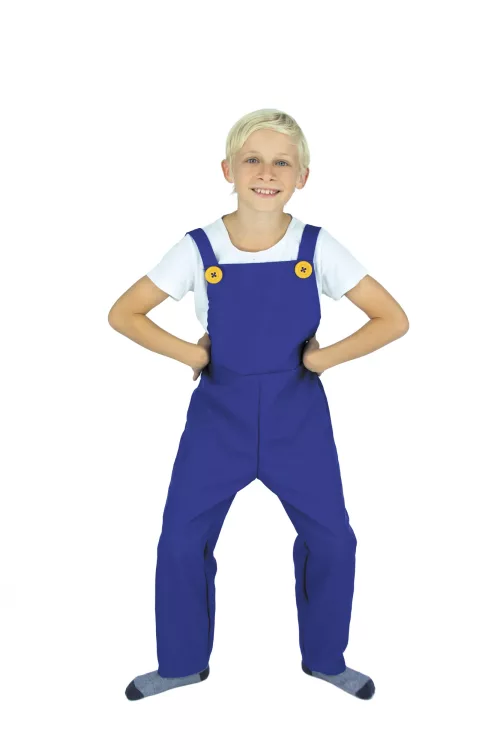 SALOPETTE BLEUE 7/9 ANS