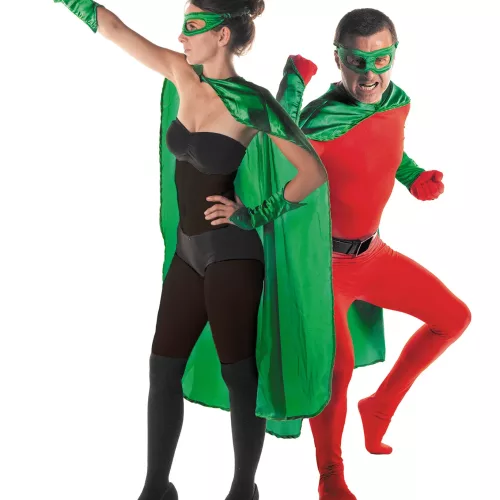 SET SUPER HEROS VERT 3PCS