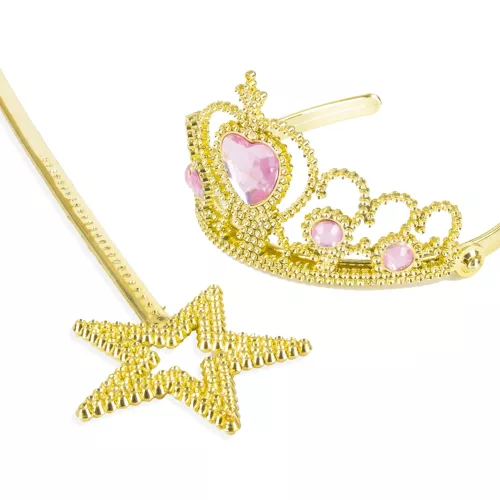 SET FEE DIADEME + BAGUETTE DORE