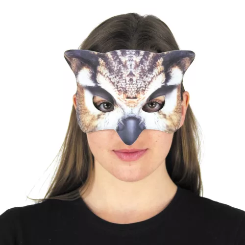 MASQUE REALISTIC HIBOU