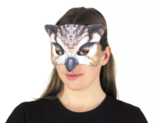 MASQUE REALISTIC HIBOU – Image 2