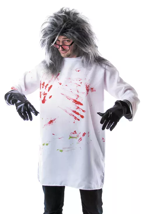 COSTUME SAVANT FOU + GANTS