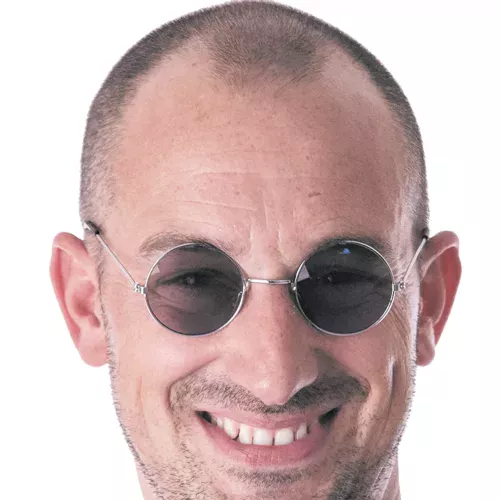 LUNETTES HIPPY NOIRES