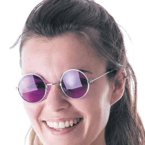 LUNETTES HIPPY VIOLETTES