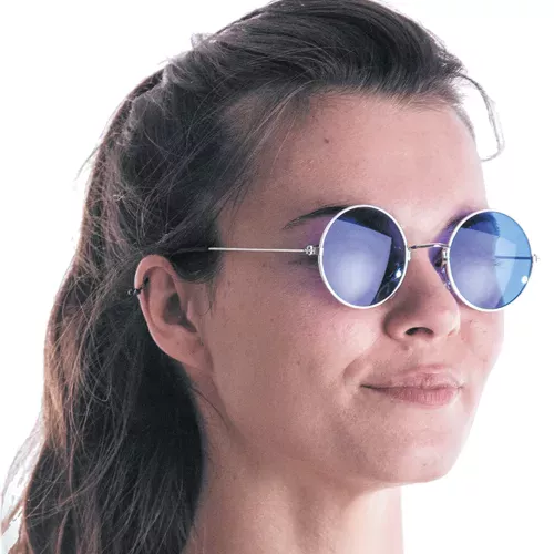 LUNETTES HIPPY BLEUES