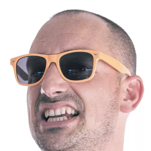 LUNETTES FLUO ORANGES