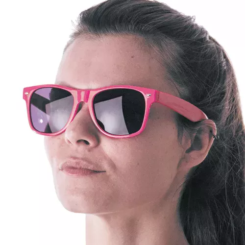 LUNETTES FLUO ROSES