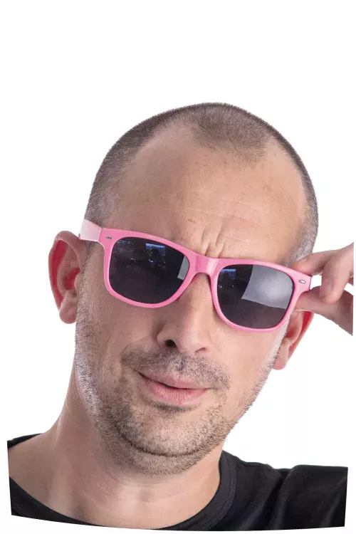 LUNETTES FLUO ROSES – Image 2