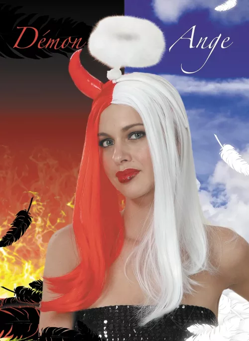 PERRUQUE ANGE ET DEMON – Image 2