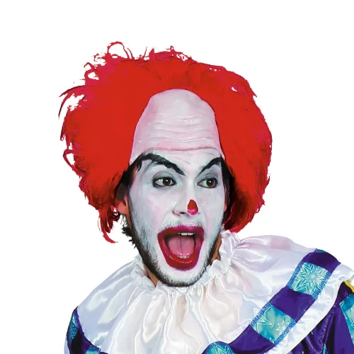 PERRUQUE CLOWN ROUGE
