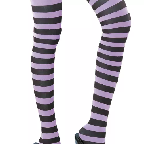 COLLANT RAYE NOIR/VIOLET