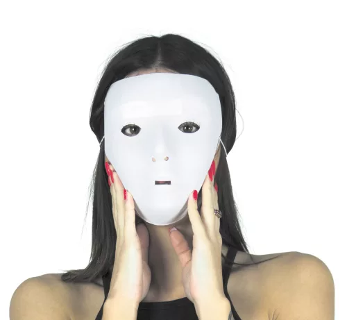 MASQUE BLANC A PEINDRE – Image 2