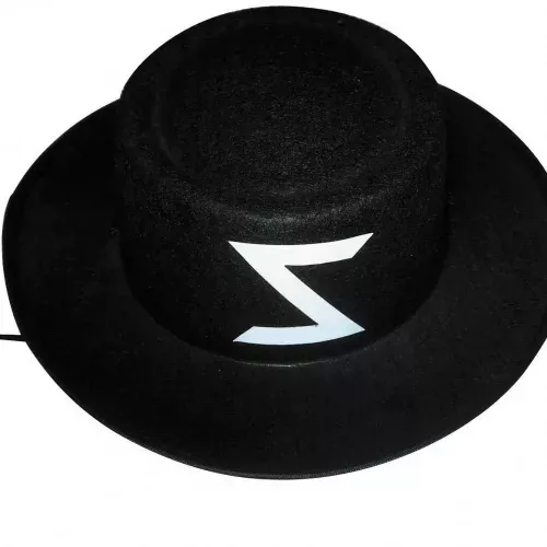CHAPEAU BANDIT MASQUÉ ENFANT