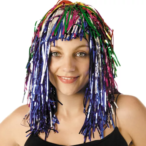 PERRUQUE DISCO MULTICOLORE