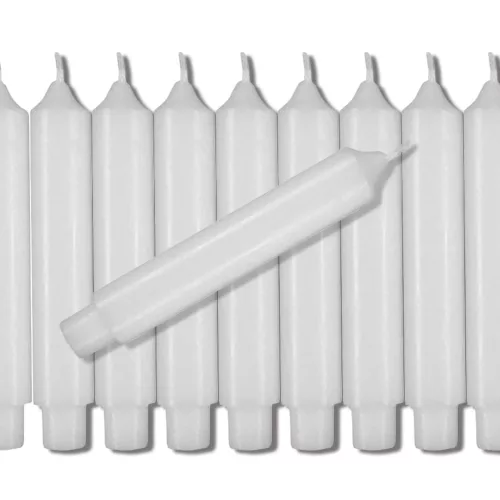 SET 10 BOUGIES LAMPION