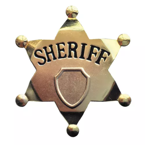 ETOILE DE SHERIFF OR