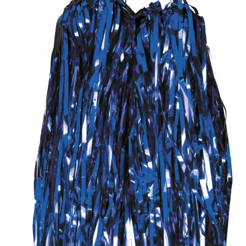 POMPOM METALISEE X2 BLEU