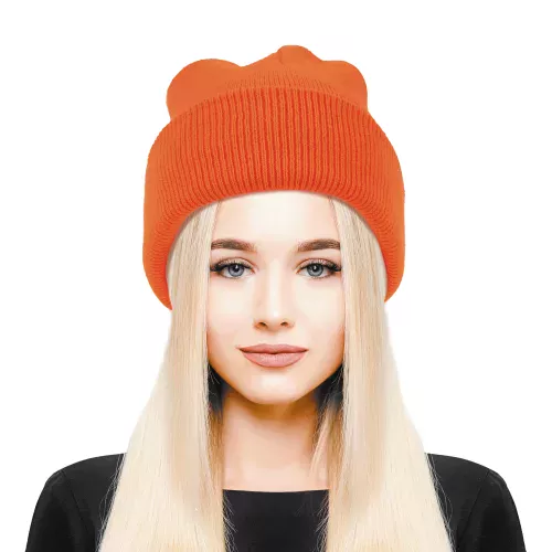 BONNET ORANGE FLUO – Image 2