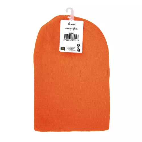 BONNET ORANGE FLUO – Image 4