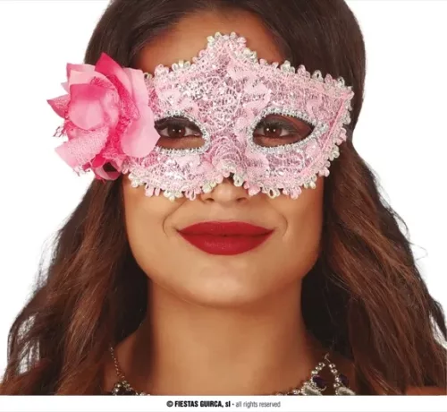 LOUP ROSE AVEC FLEUR – Image 2