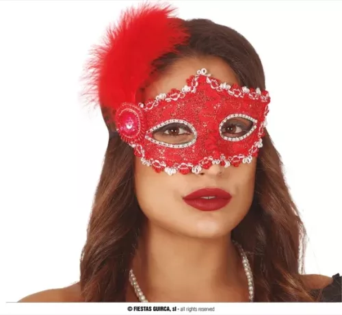 LOUP ROUGE AVEC PLUME – Image 2