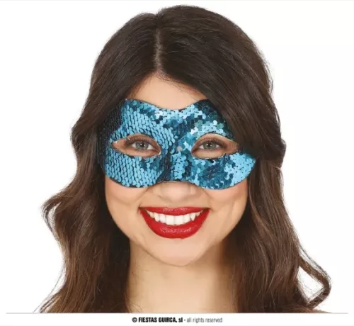 LOUP SEQUINS BLEUS