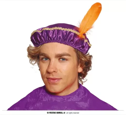 CHAPEAU PAGE DU ROI VIOLET