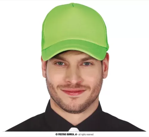 CASQUETTE FLUO VERTE – Image 2