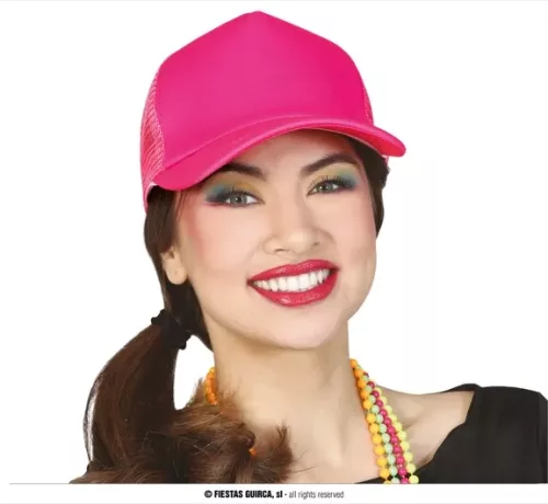 CASQUETTE FLUO ROSE – Image 2