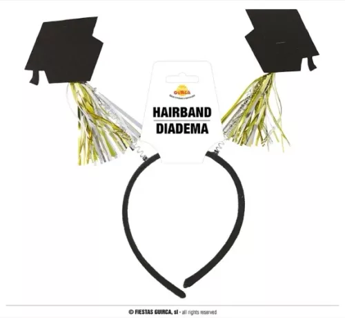 DIADÈME AVEC 2 COIFFES DIPLÔMÉ