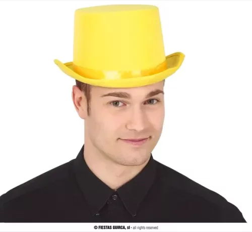 HAUT DE FORME H.Q JAUNE