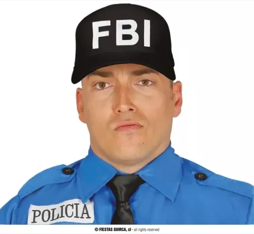 CASQUETTE NOIRE F.B.I. – Image 2