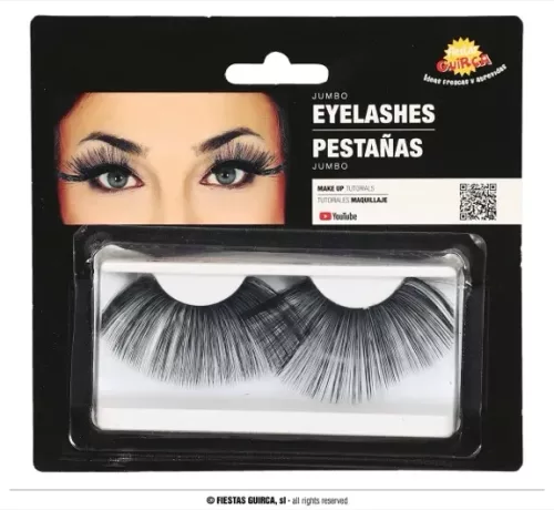 FAUX CILS NOIRS  BRILLANT