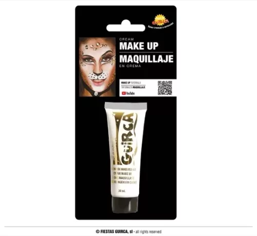 TUBE MAQUILLAGE CREME BLANC 20 ML