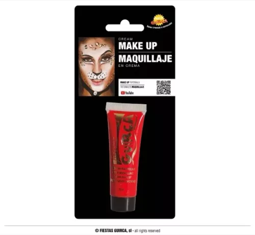TUBE MAQUILLAGE CRÈME ROUGE 20 ML