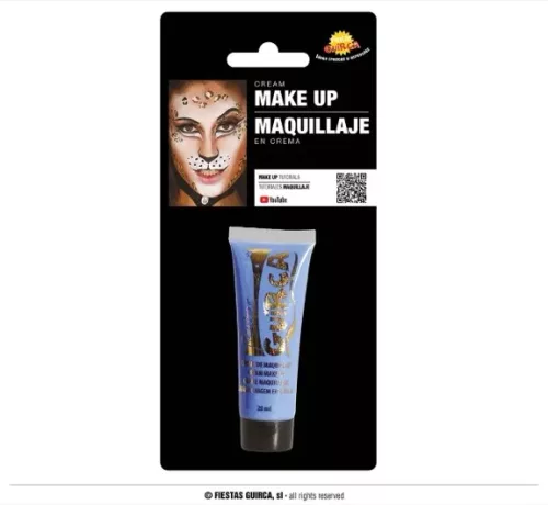 TUBE MAQUILLAGE CRÈME BLEU FONCÉ 20 ML