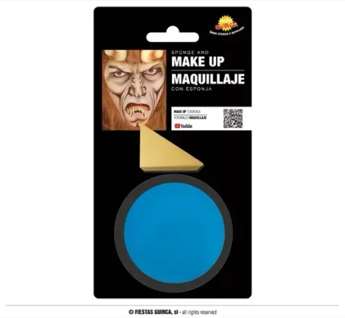 MAQUILLAGE AVEC ÉPONGE BLEU CIEL 9 GR