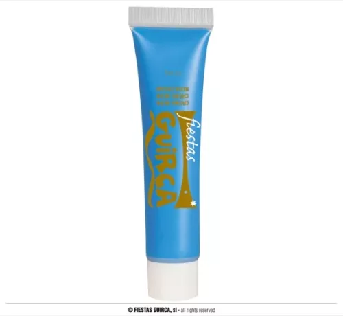 TUBE MAQUILLAGE FLUO BLEU 10 ML – Image 2