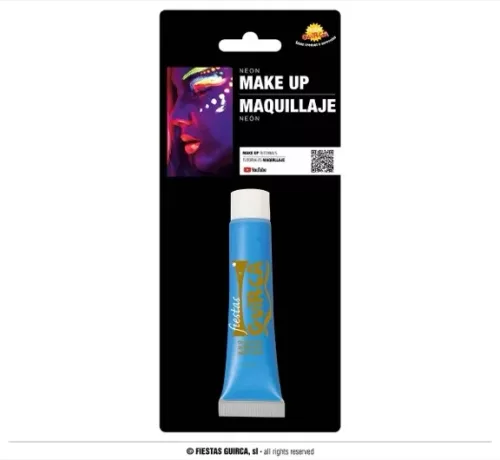 TUBE MAQUILLAGE FLUO BLEU 10 ML