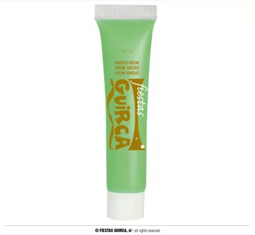 TUBE MAQUILLAGE FLUO VERT 10 ML – Image 2