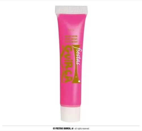 TUBE MAQUILLAGE FLUO ROSE 10 ML – Image 2