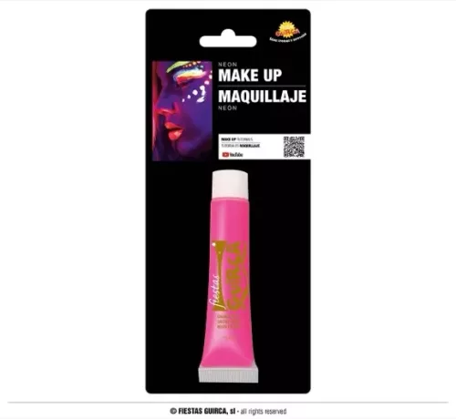 TUBE MAQUILLAGE FLUO ROSE 10 ML