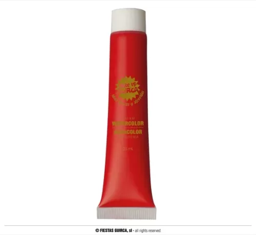 TUBE MAQUILLAGE À L'EAU ROUGE 20 ML – Image 2
