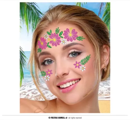 BIJOUX VISAGE FLEURS