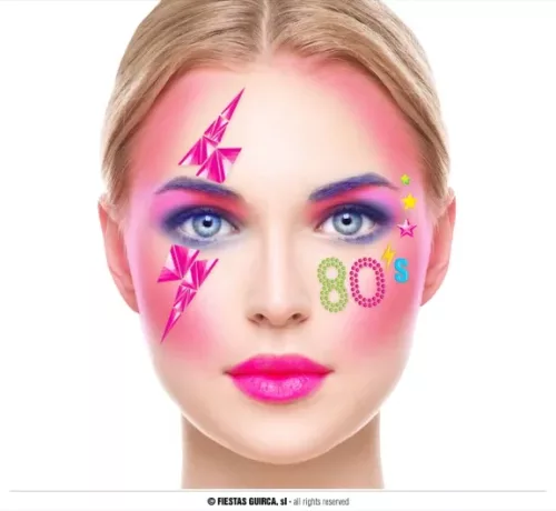 VISAGE BIJOU DES ANNÉES 80