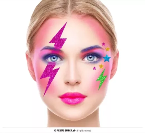 VISAGE PAILLETÉ RAYOS