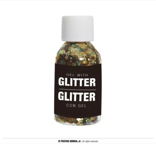 GEL AVEC PAILLETTES OR – Image 2