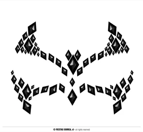 BIJOUX ADHÉSIFS POUR VISAGE CHAUVE-SOURIS – Image 2