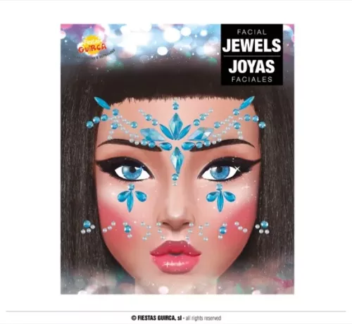 BIJOUX VISAGE ET ONGLES, BLEU – Image 2